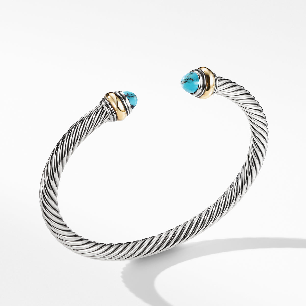 David Yurman Bracelet with Turquoise and 14K Gold Fink's