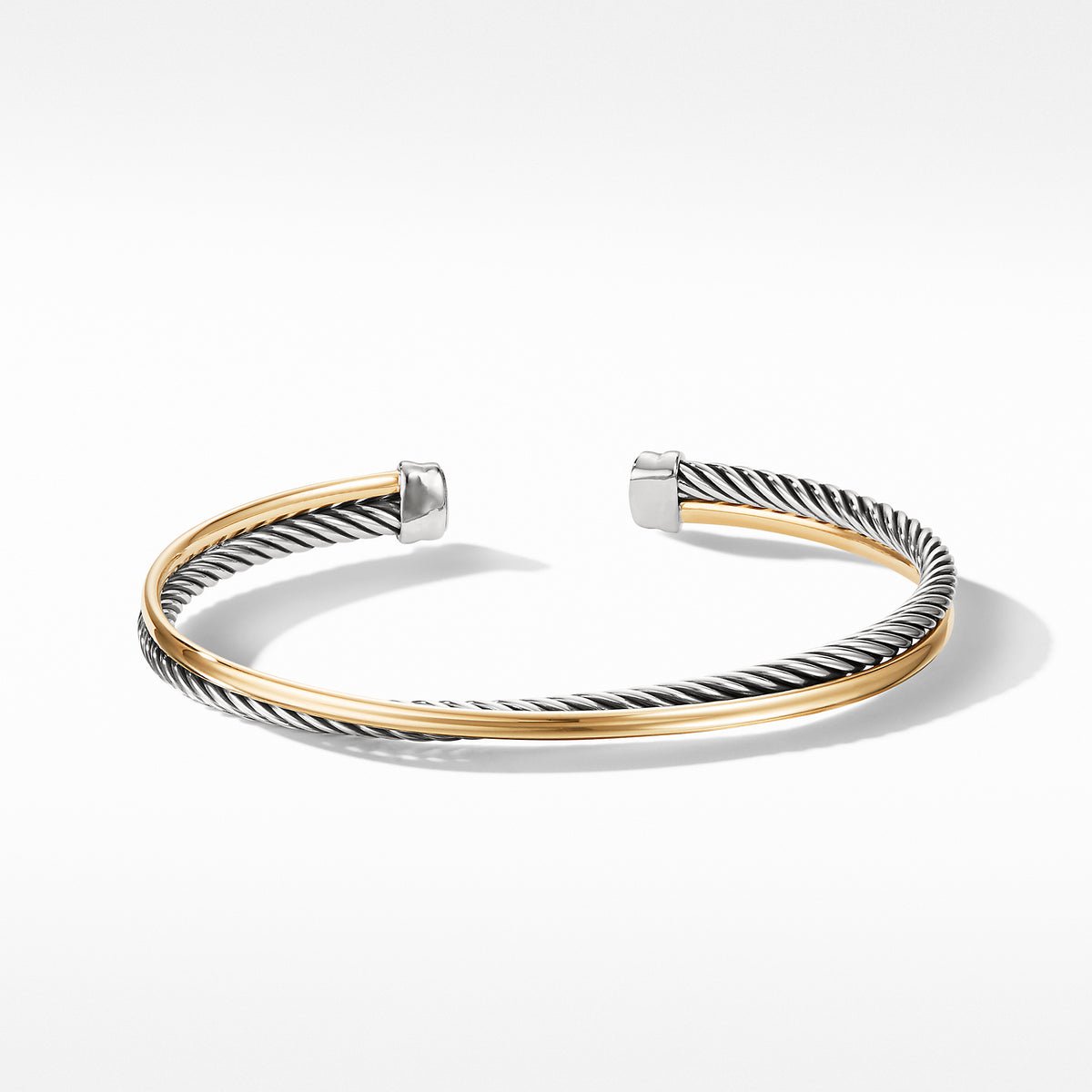 David Yurman The Crossover® Collection Bracelet in Silver and 18-Karat