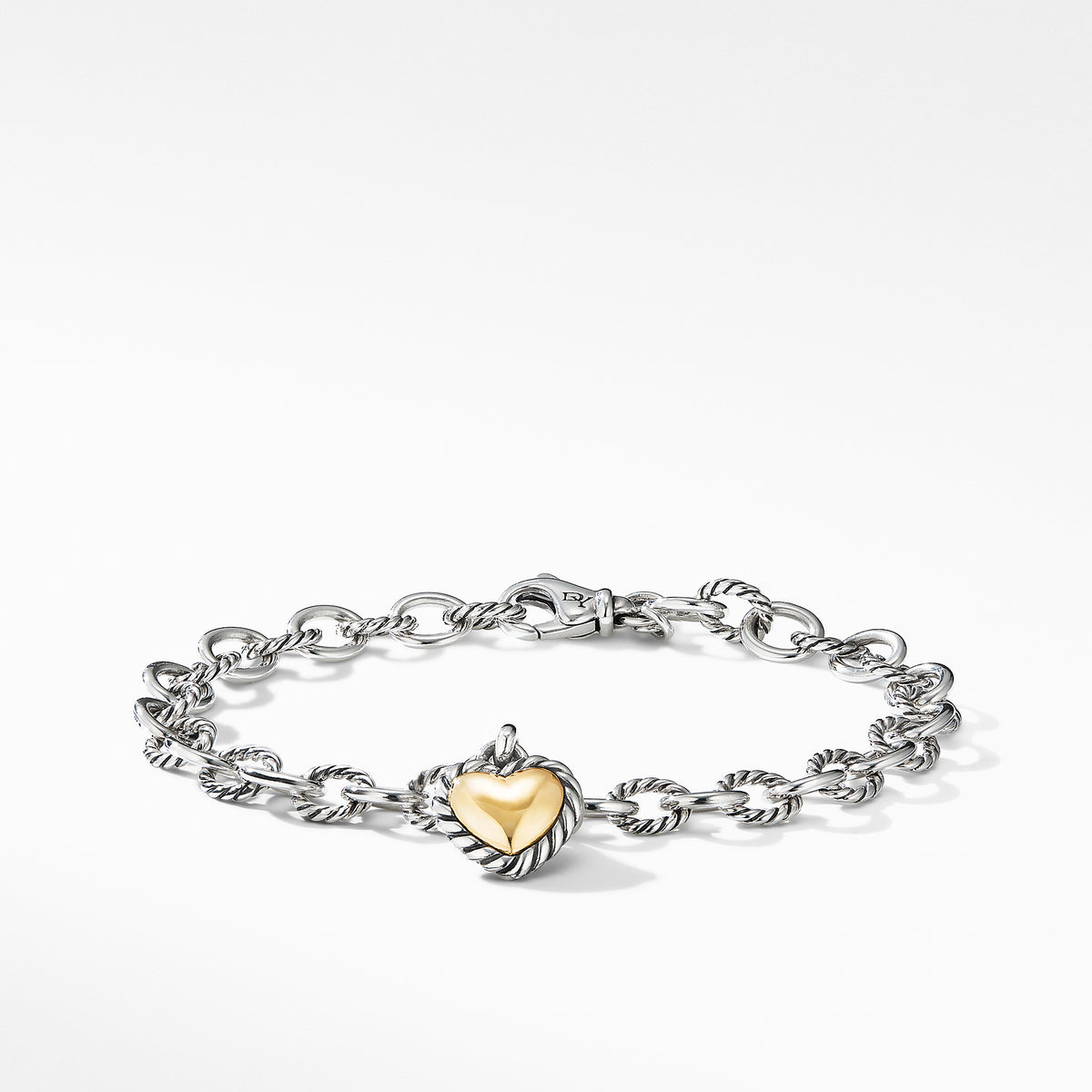 David Yurman Cable Cookie Classic Heart Bracelet Fink s