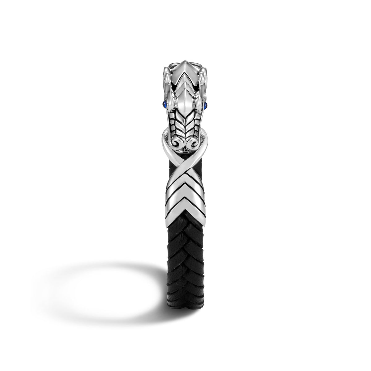 Legends Naga Black Leather Bracelet | John Hardy | Fink's