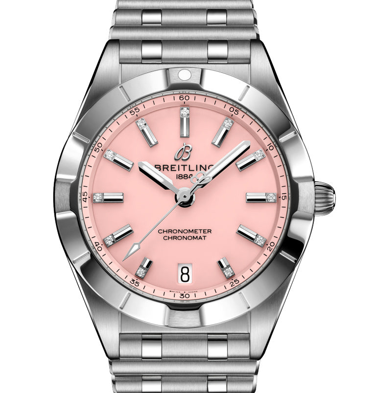 Breitling Chronomat 32 Watch | Pink Dial | Fink's