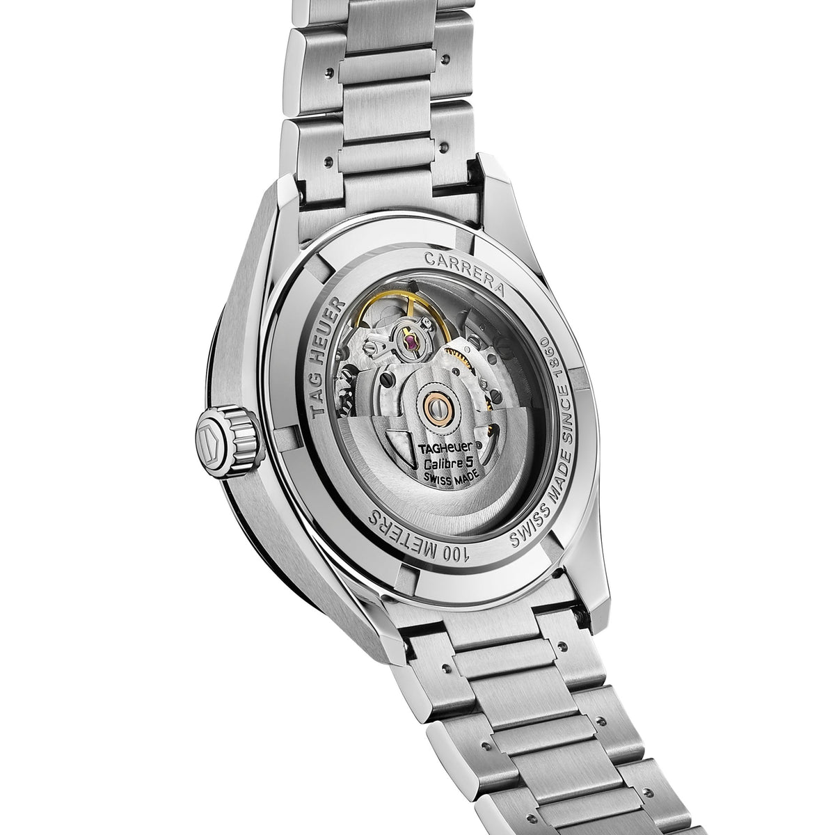 TAG Heuer Carrera Calibre Automatic Men's Watch Blue Dial Steel Watch, 39mm