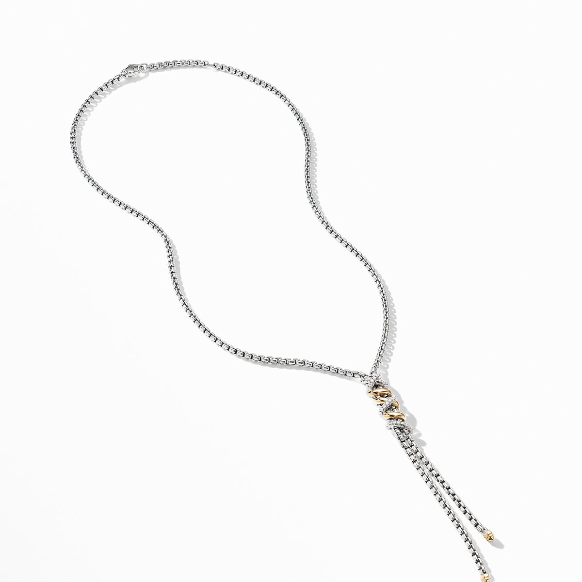 David Yurman Helena Y Necklace in Sterling Silver Fink s