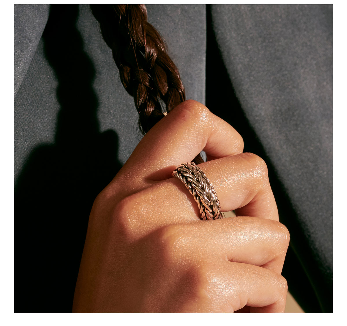 John Hardy Gold, Silver Intersect Ring | Fink's