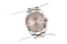 Rolex Datejust 41 in Oystersteel and Everose Gold - M126331-0007 at Fink&#39;s Jewelers