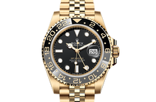 GMT-Master II, Oyster, 40 mm, yellow gold Front Facing