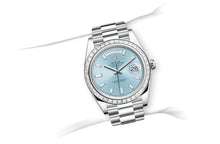 Rolex Day-Date 40 in Platinum and Diamonds - M228396TBR-0002 at Fink&#39;s Jewelers