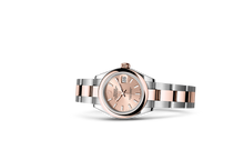 Lady-Datejust, Oyster, 28 mm, Oystersteel and Everose gold Laying Down