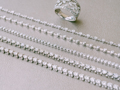 A Look Through the Loupe at Dazzling Diamond Tennis Bracelets