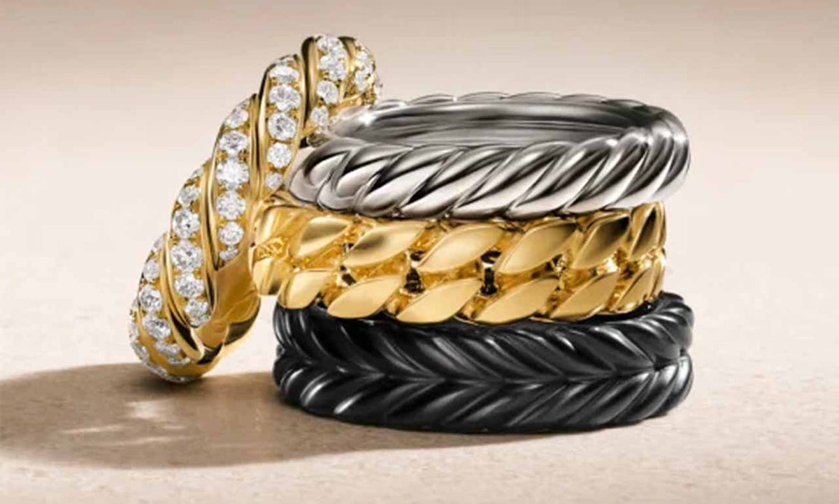 Elevate Your Look with David Yurman Cable Rings in Your Ring Stack