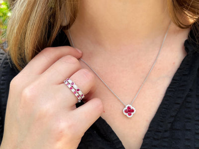 Dare to Go Red with Ruby Necklaces for a Bold and Beautiful Fashion Statement