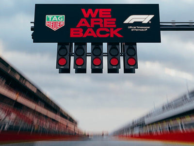TAG HEUER IS BACK AS THE OFFICIAL TIMEKEEPER OF Formula 1®, AGAIN