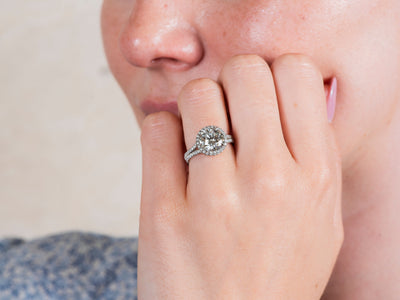 All About Halo Engagement Rings