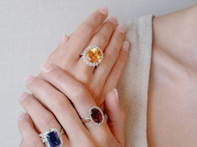 Make the Whole Place Shimmer with Colorful Gemstone Jewelry