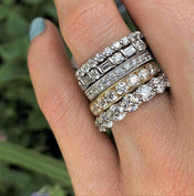 Different Styles of Wedding Rings for Women on Ring Finger