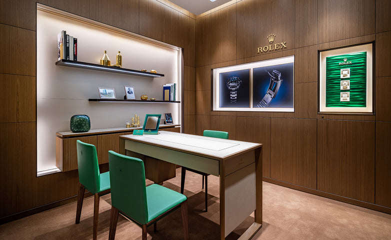 The Rolex Experience at Fink's Jewelers at SouthPark Mall in Charlotte, North Carolina