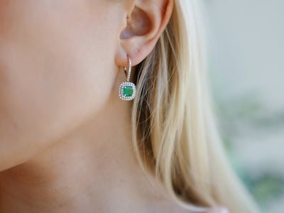 Enchanting Styles with Emerald Earrings