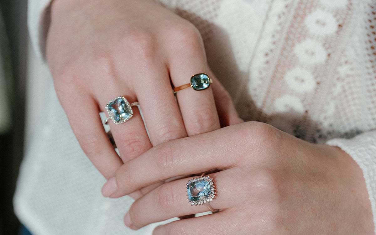 March Birthstone | Fink's Jewelers | Aquamarine