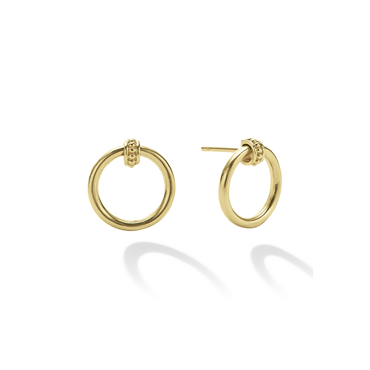 LAGOS Meridian 18K Gold Circle Stud Earrings