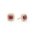 LAGOS Rittenhouse Rhodolite Garnet Stud Earrings