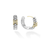 LAGOS Embrace Two-Tone Diamond Huggie Earrings