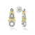 LAGOS Embrace 18K Gold XO Diamond Drop Earrings