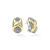 LAGOS Embrace Two-Tone X Omega Clip Earrings