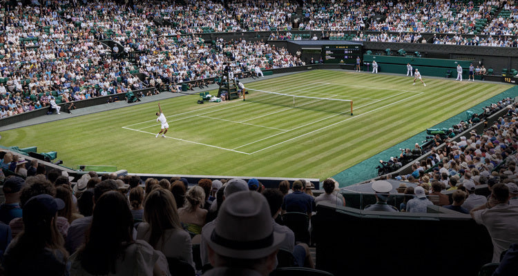 Grass tennis court at Wimbleton