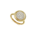 LAGOS Meridian 18K Yellow Gold Circle Diamond Ring