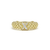 LAGOS Embrace 18K Gold X Caviar Diamond Ring