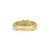 LAGOS Embrace 18K Gold X Caviar Diamond Ring
