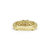 LAGOS Embrace 18K Gold X Caviar Diamond Ring