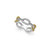 LAGOS Caviar Lux Small Diamond Eternity Ring in 18k Yellow Gold and Sterling Silver