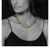 LAGOS Caviar Gold 18K Necklace on model