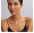 LAGOS Caviar Lux Two-Tone Oval Diamond Pendant Necklace on Model