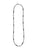 LAGOS Black Caviar Silver Station 16 Inch Ceramic Beaded Necklace