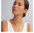 LAGOS Black Caviar Silver Station Ceramic Beaded Necklace on Model