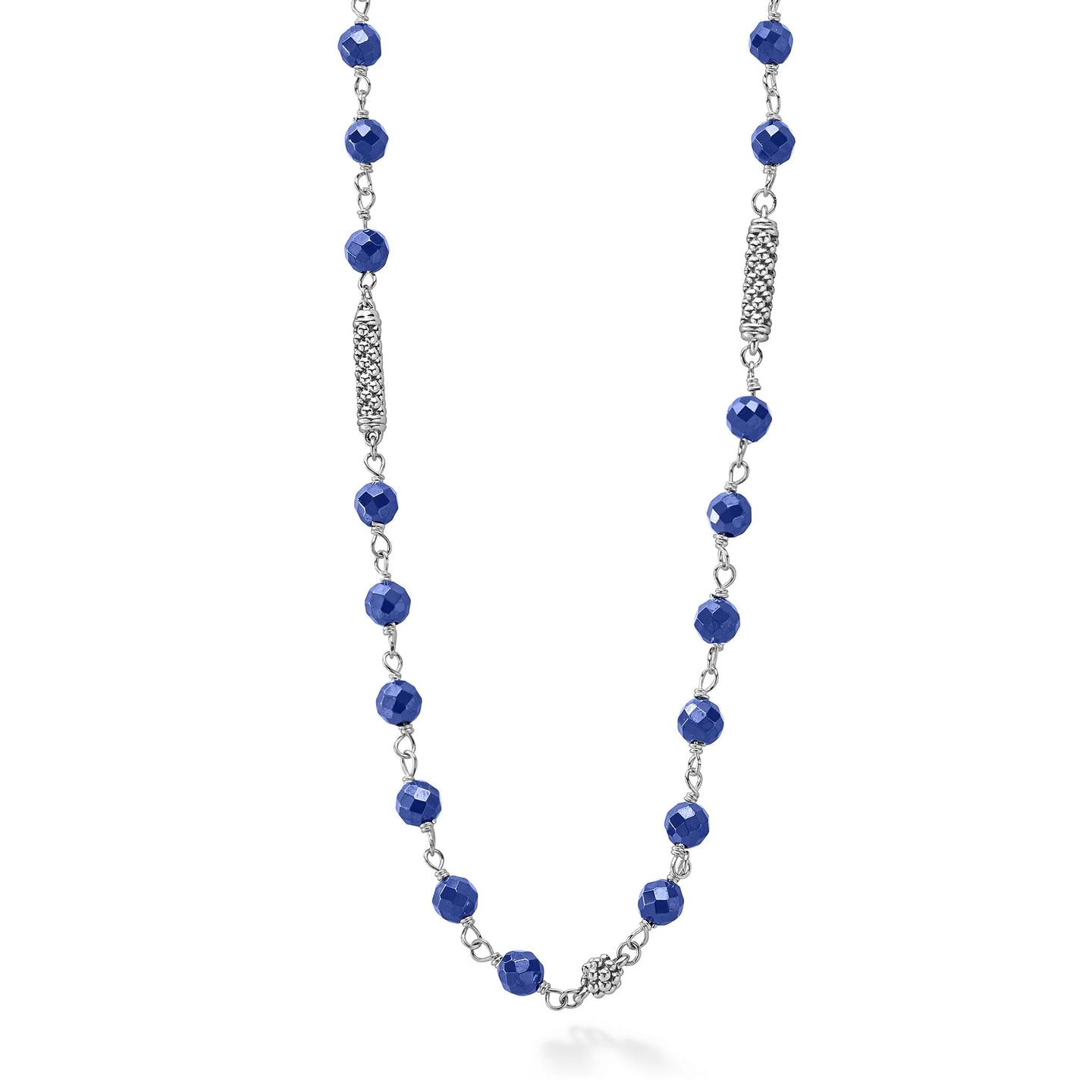 LAGOS Caviar Icon Ultramarine Ceramic Beaded Necklace