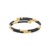 LAGOS Black Caviar 18K Gold Large Station Ceramic Wrap Bracelet