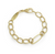 LAGOS Signature Caviar 18K Gold Oval Link Bracelet
