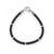 LAGOS Black Caviar Silver Five Station Ceramic Bracelet