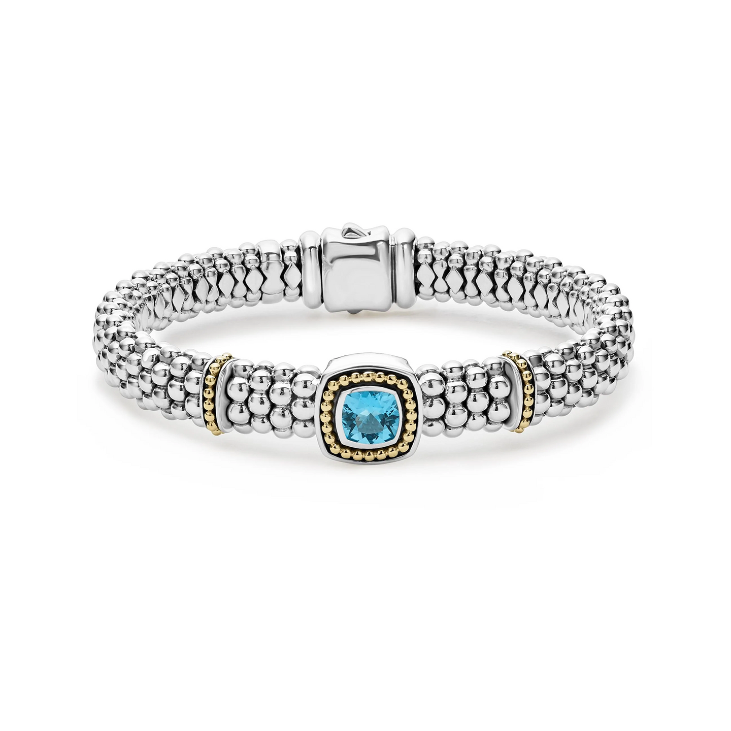 LAGOS Rittenhouse 9mm Swiss Blue Topaz Bracelet