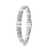 LAGOS White Caviar Single Diamond Station Bracelet in Sterling Silver