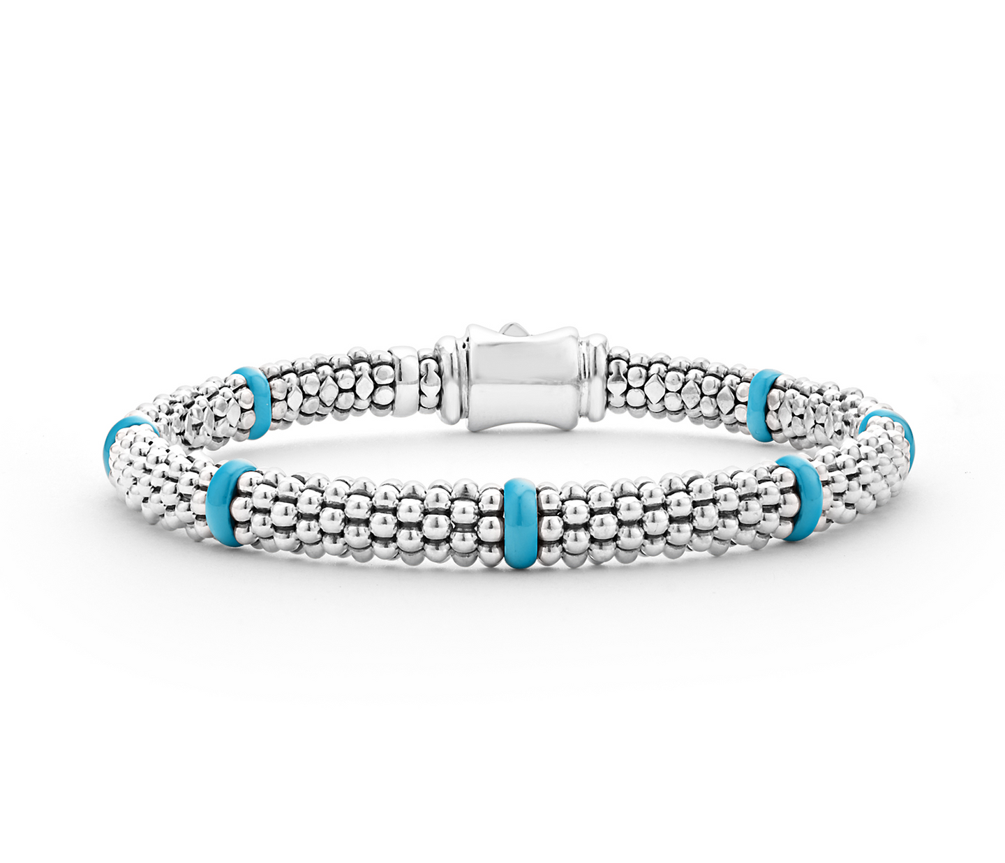 LAGOS Blue Caviar Ceramic Station Bracelet