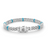LAGOS Blue Caviar Sterling Silver and Ceramic Station Bracelet