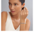 LAGOS White Caviar Ceramic Station Caviar Bracelet on Model