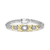 LAGOS Embrace 18K Gold X Diamond Bracelet, 6mm