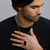 LAGOS Anthem Black Agate Tag Amulet