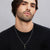 LAGOS Anthem Two-Tone Caviar Beaded X Cross Amulet