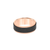 Triton 14K Rose Gold Raw Step Edge Band